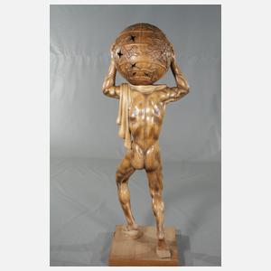 Übergroße Figurenuhr