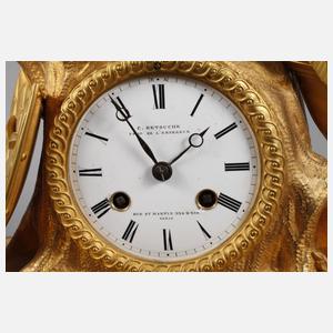 Bronze-Pendule Constantin Louis Detouche