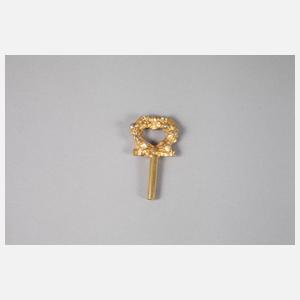 Figürliche Tischuhr Bronze