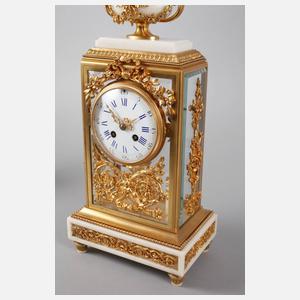 Uhrengarnitur Bronze