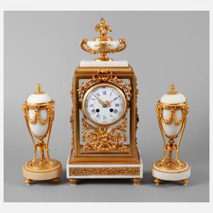 Uhrengarnitur Bronze