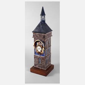 Tischuhr als Turmuhr