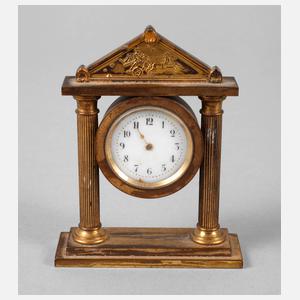 Miniaturuhr Bronze