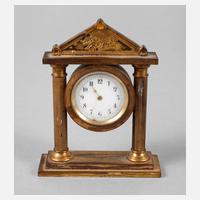 Miniaturuhr Bronze111