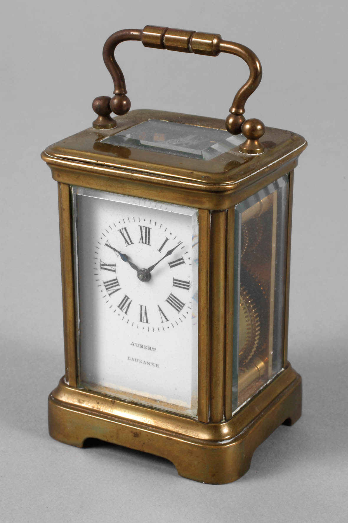 Kleine Reiseuhr Aubert Lausanne