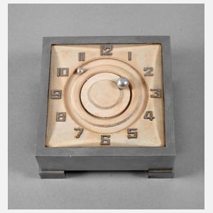 Horizontal-Tischuhr Art déco