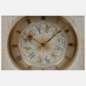 Tischuhr Junghans Elfenbein