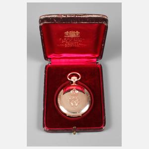 Taschenuhr als Geschenk von Kaiser Wilhelm II.