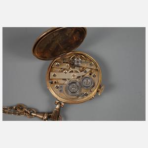 Hängeuhr Gold