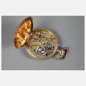 Hängeuhr Gold