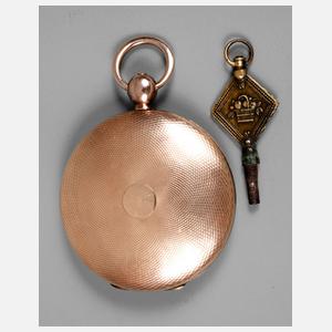 Kleine Spindeltaschenuhr Wien