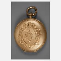 Schlüsseluhr Gold111