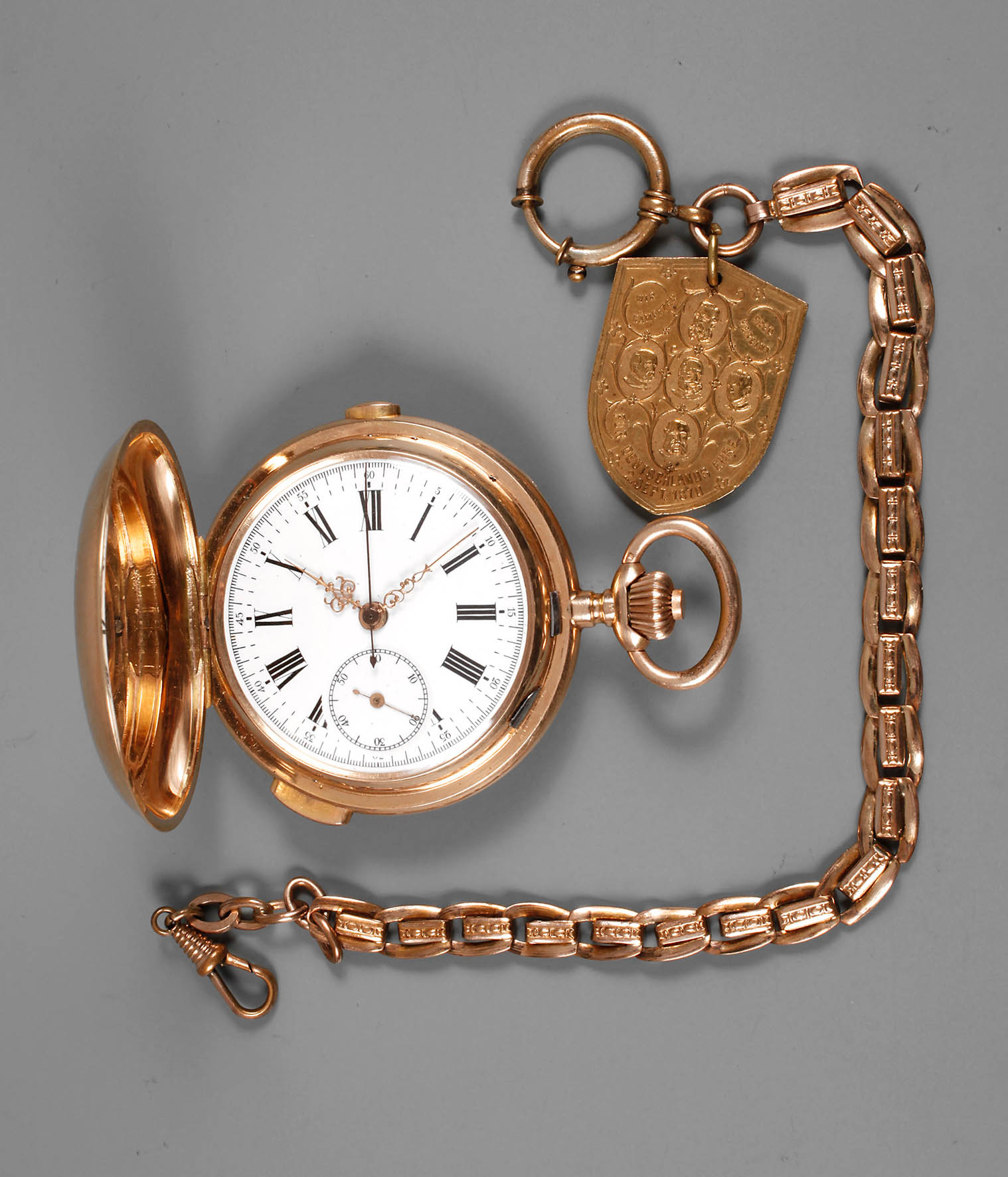 Savonette Gold mit Repetition