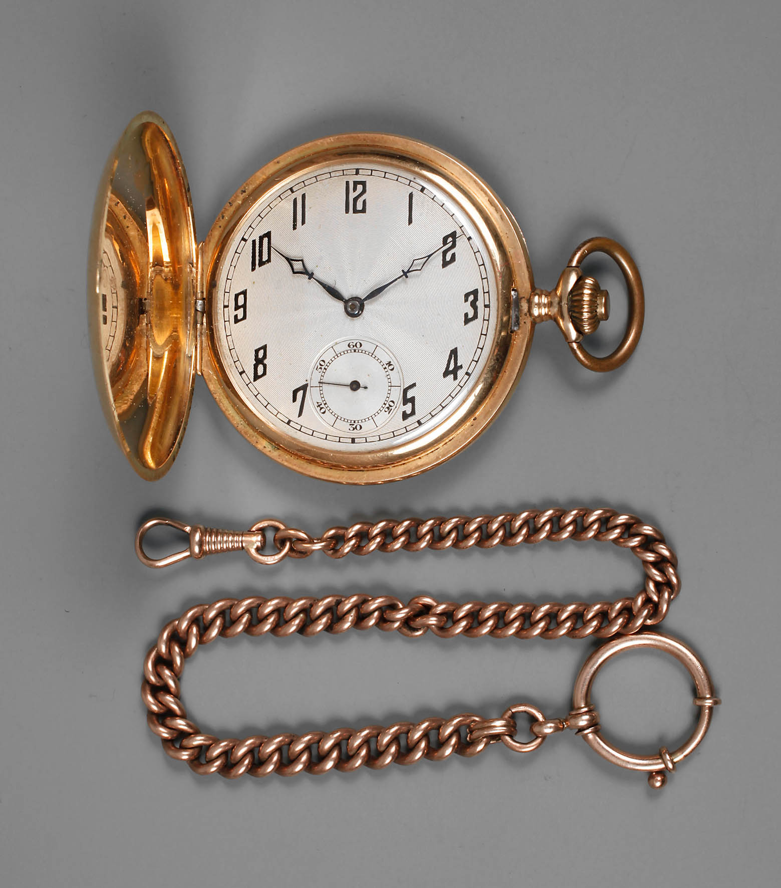 Goldsavonette mit Kette