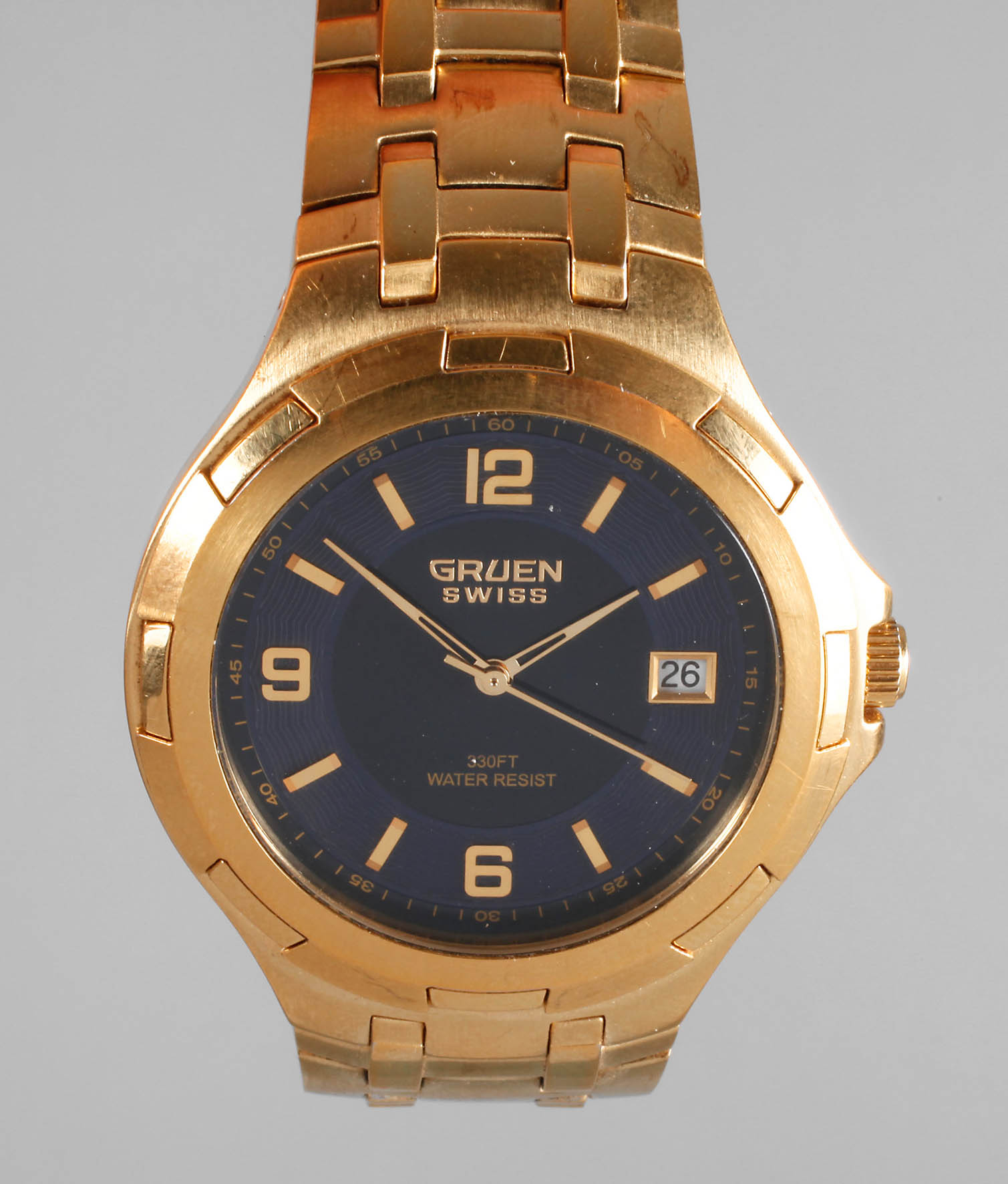 Herrenarmbanduhr Gruen