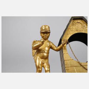 Uhrengehäuse Bronze