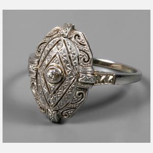 Damenring mit Brillant