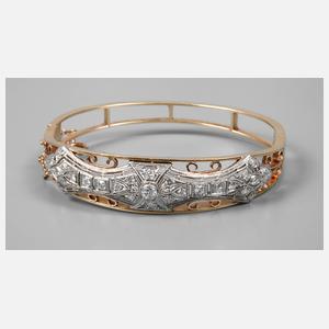 Armreif mit Diamantbesatz