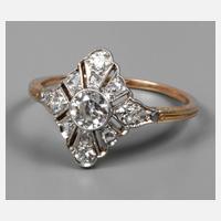 Damenring mit Brillantbesatz111