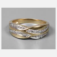 Damenring mit Diamantbesatz111