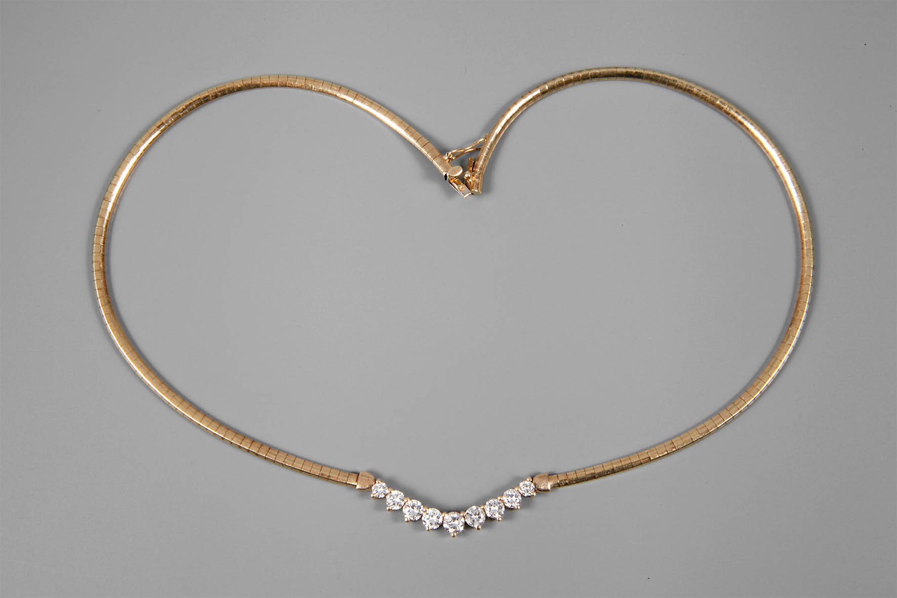 Brillantcollier ca. 2,3 ct