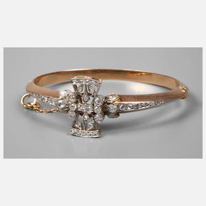 Armreif mit Diamantbesatz