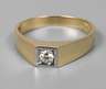 Herrenring mit Brillant