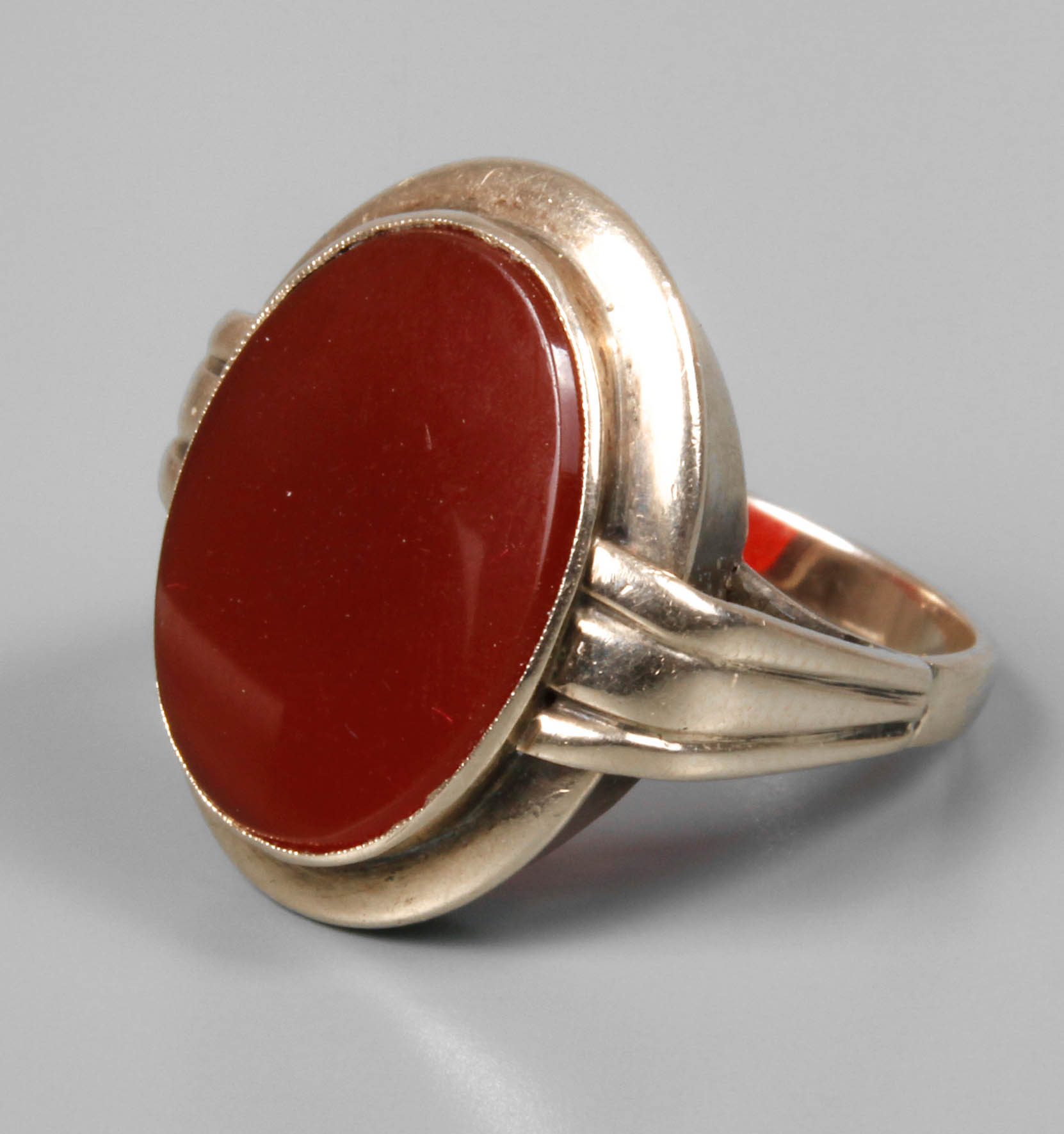 Damenring mit Karneol
