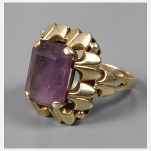 Damenring mit Amethyst