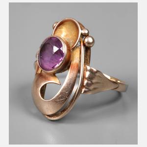 Damenring mit synthetischen Spinell