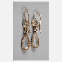 Paar Ohrhänger mit Bergkristall111