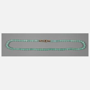 Kugelkette Chrysopras