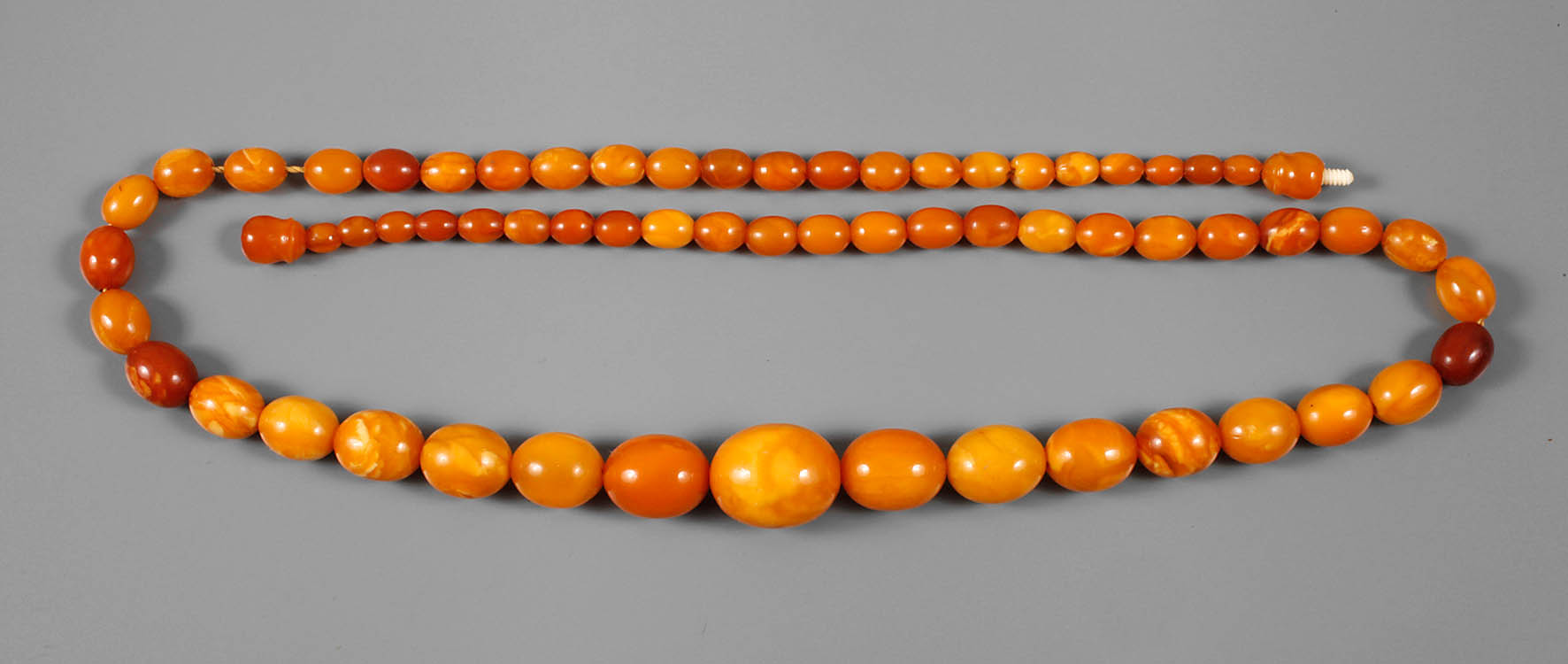 Bernsteincollier Butterscotch