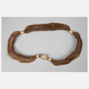 Feine Haarkette Biedermeier