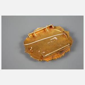 Aufwendig gearbeitete Gürtelschließe/Brosche