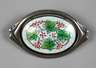 Brosche mit Emailmalerei