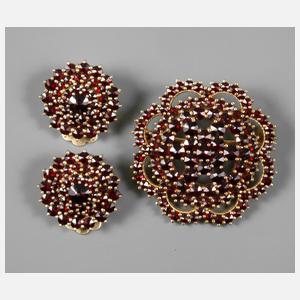 Schmuckset Granat