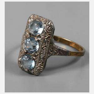 Damenring mit synthetischen Spinellen