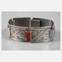 Silberarmband mit Karneol111