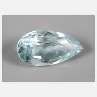 Aquamarintropfen, ca. 6,95 ct111