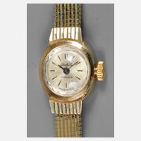 Damenarmbanduhr Glashütte Gold 585111