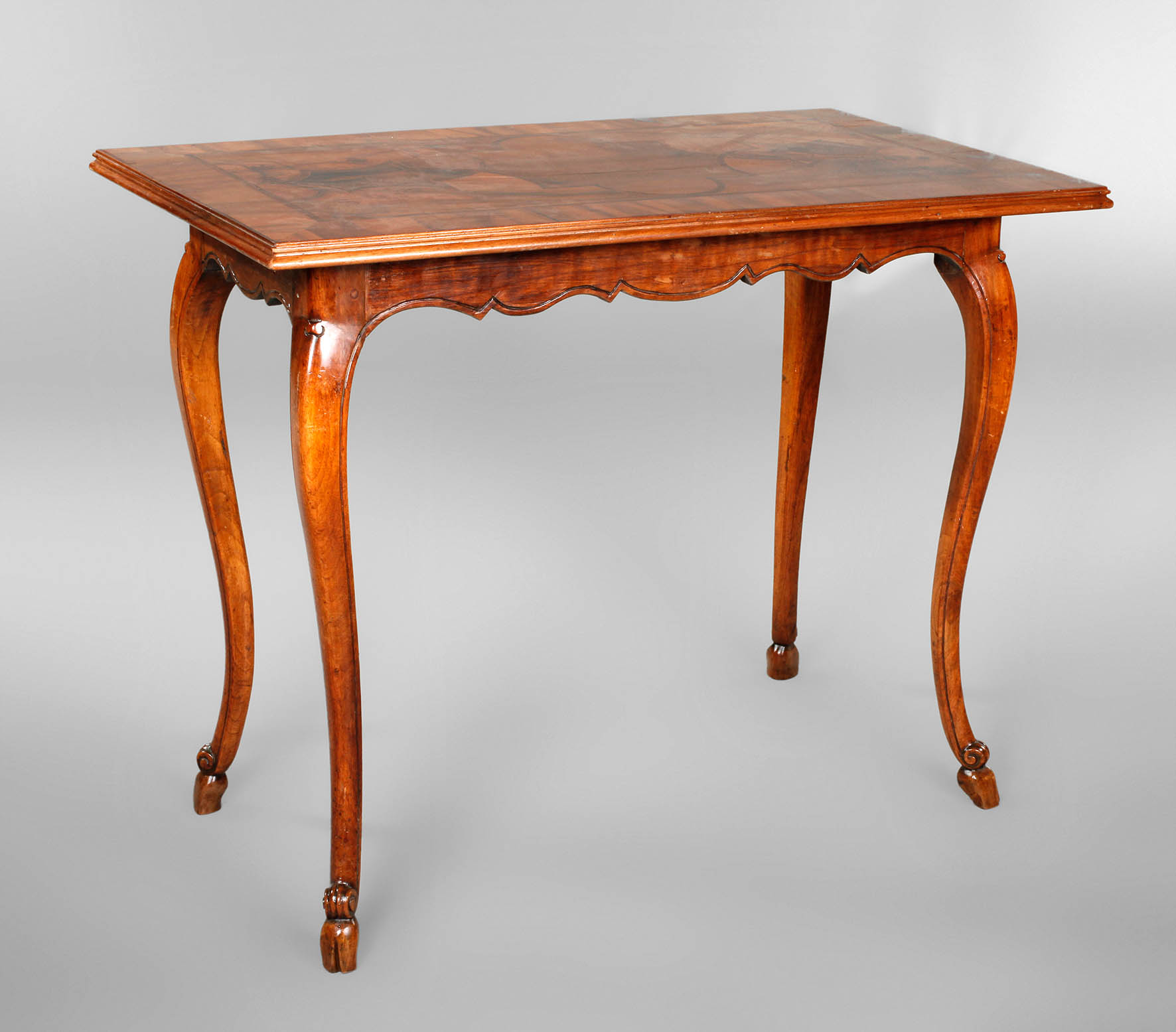 Intarsierter Barocktisch