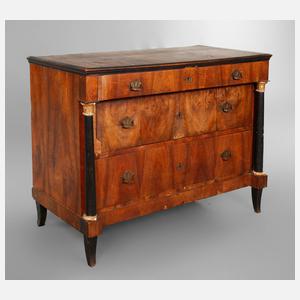 Biedermeier-Säulenkommode