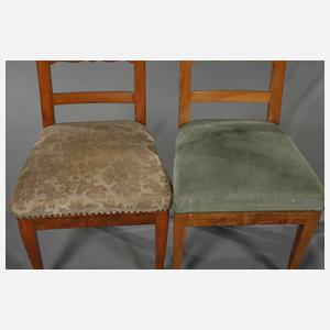 Drei Biedermeierstühle