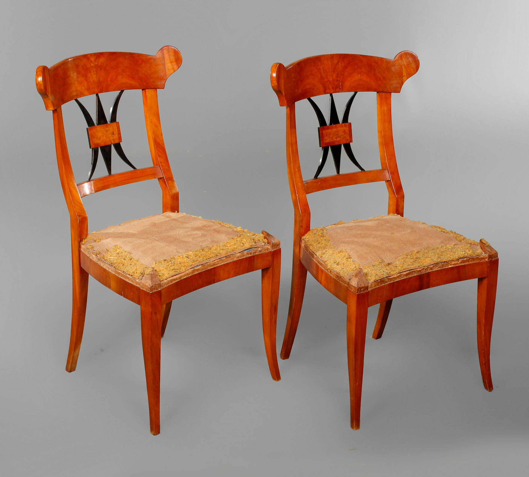 Paar Biedermeierstühle