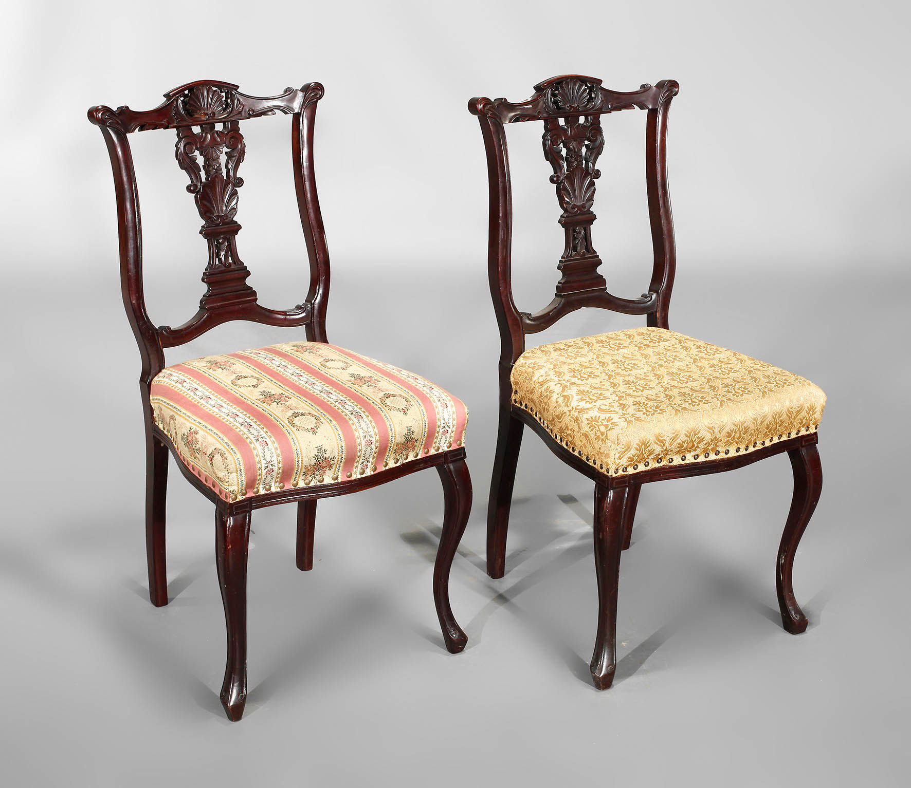 Paar Salonstühle England