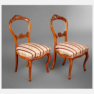 Paar Stühle Louis Philippe