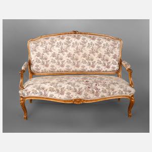 Klassizistische Sitzbank