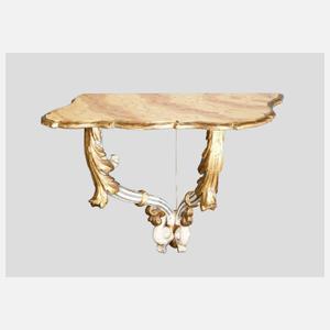 Geschnitzte Wandkonsole