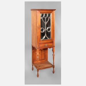 Säulenvitrine Jugendstil